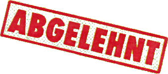 Abgelehnt-Logo